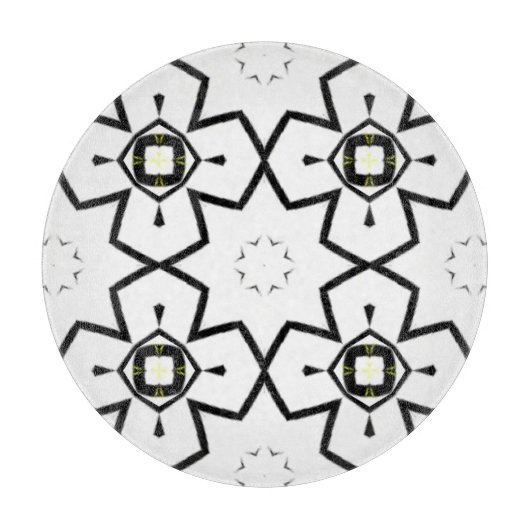 Deel één's caleidoscoop art drieëntwintig snijplank (Voorkant)