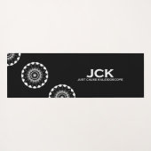 Deel één's caleidoscoop art drieëntwintig yogamat (Achterkant (horizontaal))