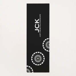 Deel één's caleidoscoop art drieëntwintig yogamat