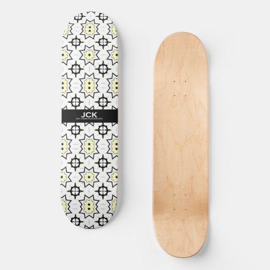Deel één's caleidoscoop art eenentwintig persoonlijk skateboard (Voorkant)