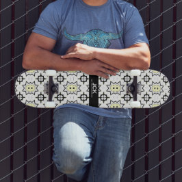 Deel één's caleidoscoop art eenentwintig persoonlijk skateboard