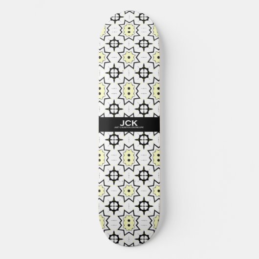 Deel één's caleidoscoop art eenentwintig persoonlijk skateboard (Voorkant)