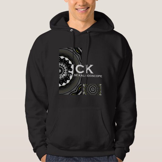 Deel één's caleidoscoop art eight hoodie (Voorkant)