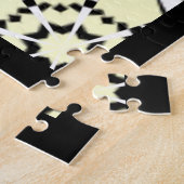 Deel één's caleidoscoop art eight legpuzzel (Zijkant)