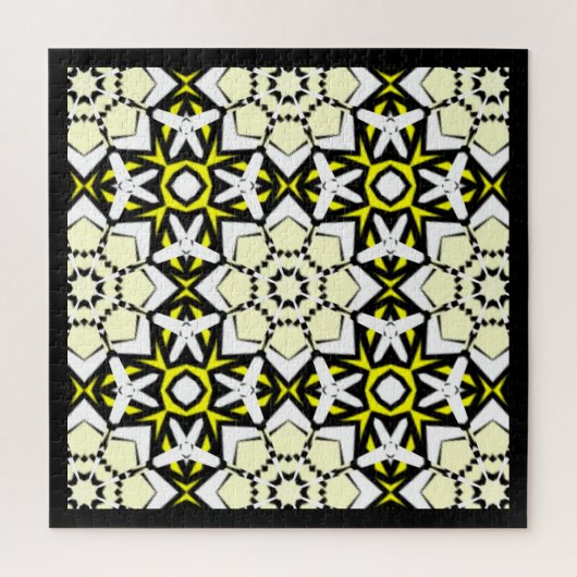Deel één's caleidoscoop art eight legpuzzel (Verticaal)