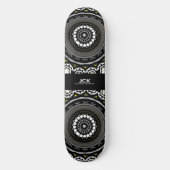 Deel één's caleidoscoop art eight persoonlijk skateboard (Voorkant)