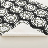 Deel één's caleidoscoop art eight sherpa deken (3/4)