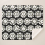 Deel één's caleidoscoop art eight sherpa deken (Voorkant (horizontaal))