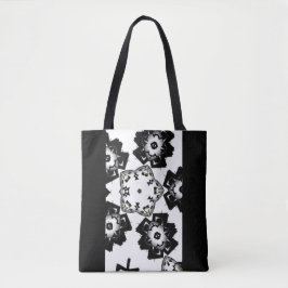Deel één's caleidoscoop art eight tote bag