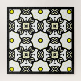 Deel één's caleidoscoop art elf legpuzzel