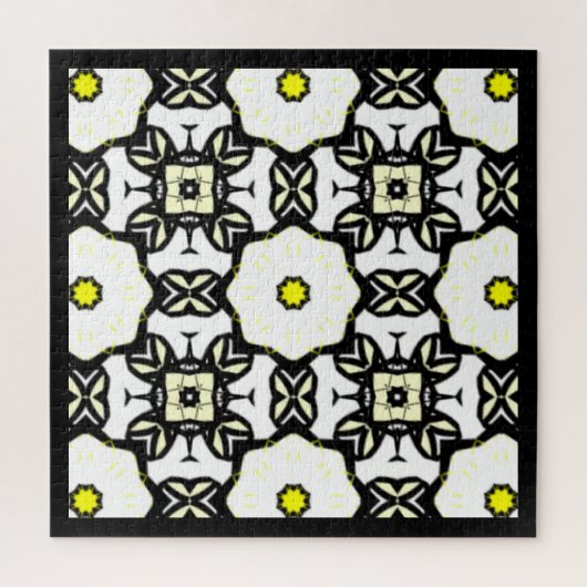 Deel één's caleidoscoop art elf legpuzzel (Verticaal)