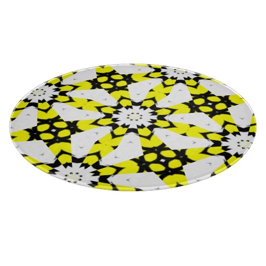 Deel één's caleidoscoop art elf snijplank (Hoek)