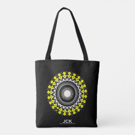 Deel één's caleidoscoop art elf tote bag