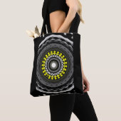 Deel één's caleidoscoop art elf tote bag (Dichtbij)