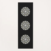 Deel één's caleidoscoop art elf yogamat (Voorkant)