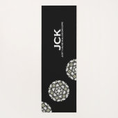 Deel één's caleidoscoop art elf yogamat (Achterkant)