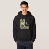 Deel één's caleidoscoop art six hoodie (Voorkant volledig)