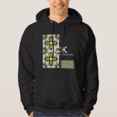 Deel één's caleidoscoop art six hoodie (Voorkant)