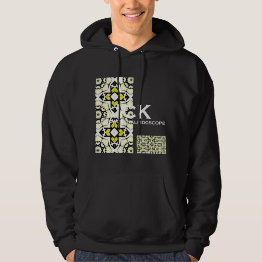 Deel één's caleidoscoop art six hoodie (Voorkant)