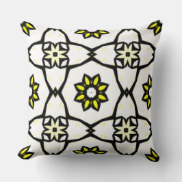 Deel één's caleidoscoop art six kussen