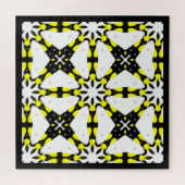 Deel één's caleidoscoop art six legpuzzel (Horizontaal)