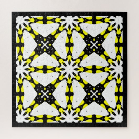 Deel één's caleidoscoop art six legpuzzel (Verticaal)