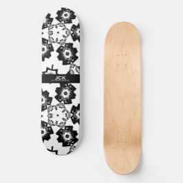 Deel één's caleidoscoop art six persoonlijk skateboard