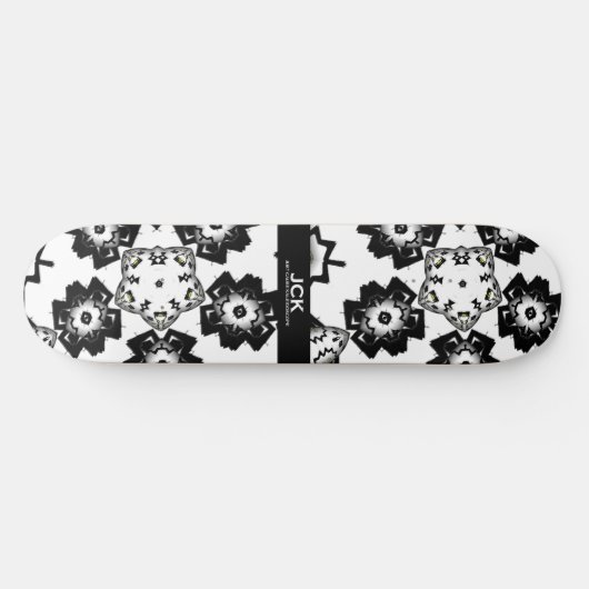Deel één's caleidoscoop art six persoonlijk skateboard (Horizontaal)