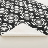 Deel één's caleidoscoop art six sherpa deken (3/4)