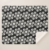 Deel één's caleidoscoop art six sherpa deken (Voorkant (horizontaal))