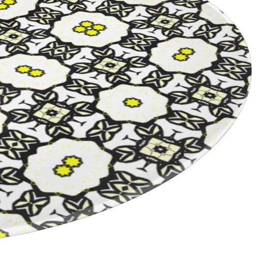 Deel één's caleidoscoop art six snijplank (Hoek)