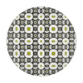 Deel één's caleidoscoop art six snijplank (Voorkant)