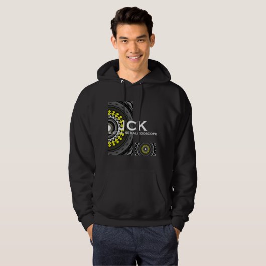 Deel één's caleidoscoop art ten hoodie (Voorkant volledig)