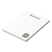 Deel één's caleidoscoop art ten notitieblok (Linkerzijde)