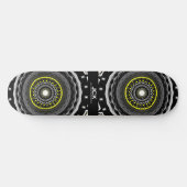 Deel één's caleidoscoop art ten persoonlijk skateboard (Horizontaal)