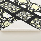 Deel één's caleidoscoop art ten sherpa deken (3/4)