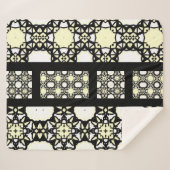 Deel één's caleidoscoop art ten sherpa deken (Voorkant (horizontaal))