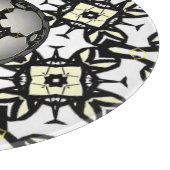 Deel één's caleidoscoop art ten snijplank (Hoek)