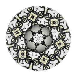 Deel één's caleidoscoop art ten snijplank