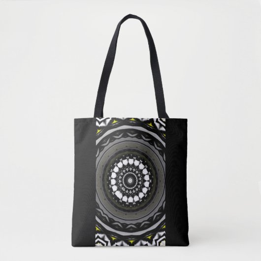 Deel één's caleidoscoop art ten tote bag (Voorkant)