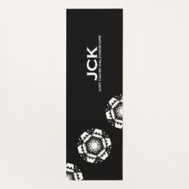 Deel één's caleidoscoop art ten yogamat