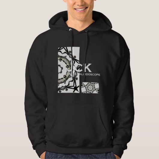 Deel één's caleidoscoop art twee hoodie (Voorkant)