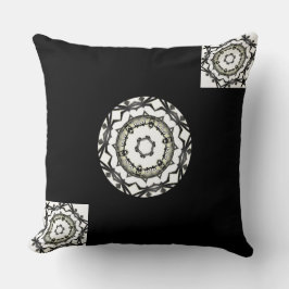 Deel één's caleidoscoop art twee kussen