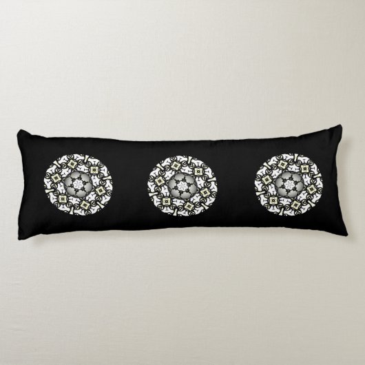 Deel één's caleidoscoop art twee lichaamskussen (Achterkant)