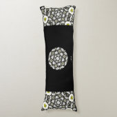 Deel één's caleidoscoop art twee lichaamskussen (Voorkant Verticaal)