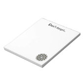 Deel één's caleidoscoop art twee notitieblok (Linkerzijde)