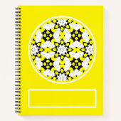 Deel één's caleidoscoop art twee notitieboek (Voorkant)