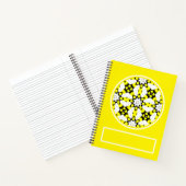 Deel één's caleidoscoop art twee notitieboek (Binnen)