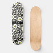 Deel één's caleidoscoop art twee persoonlijk skateboard (Voorkant)