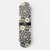Deel één's caleidoscoop art twee persoonlijk skateboard (Voorkant)